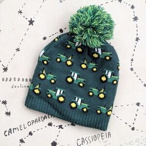 John Deere Green Knit Beanie